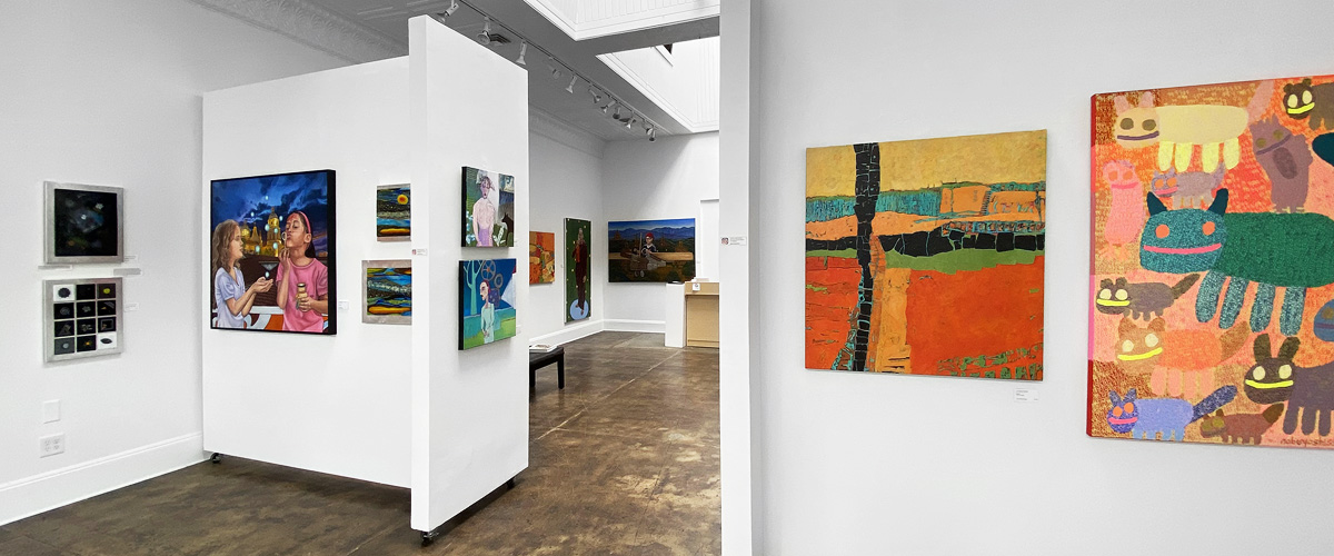 Paintings at 5 Points Gallery