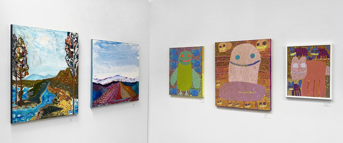 Paintings at 5 Points Gallery