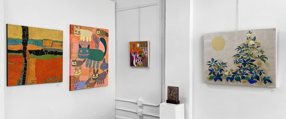 Paintings at 5 Points Gallery